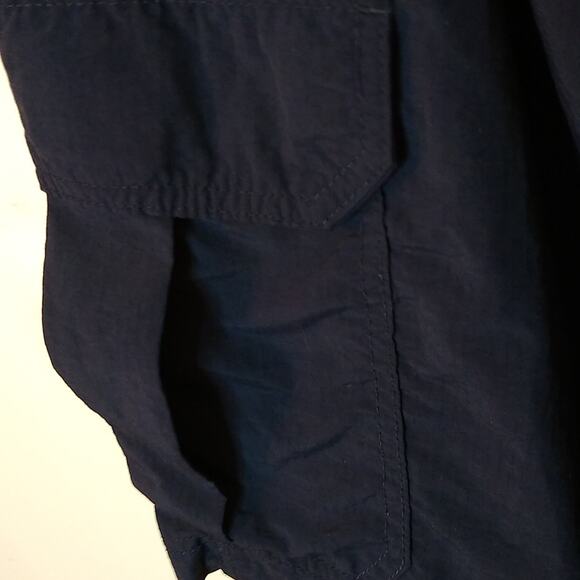 Kohls Men's size 34 navy blue Cargo shorts. - Picture 4 of 9
